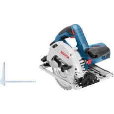 Bosch GKS 55+ GCE pyörösaha 230V 1350w 63mm, toimitus pahvissa. (käy FSN ohjauskiskoon)